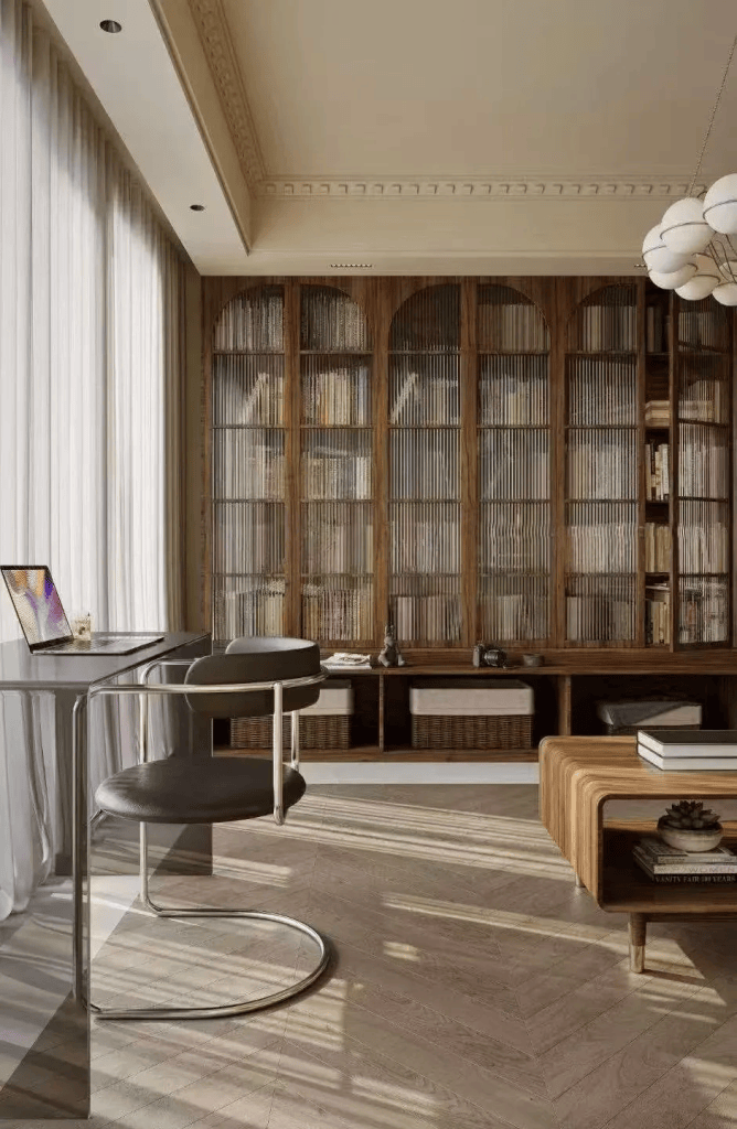 图片[3]-把“温柔的时光感”搬进家里，温柔感装修效果图-尊装网