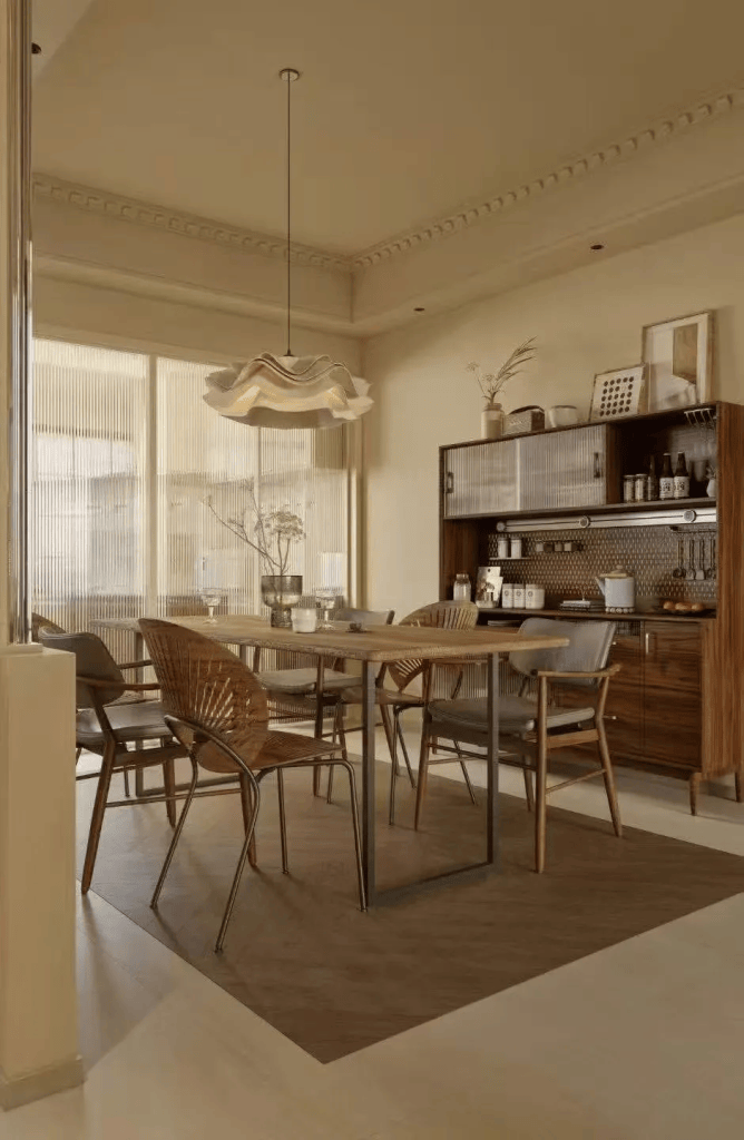 图片[5]-把“温柔的时光感”搬进家里，温柔感装修效果图-尊装网