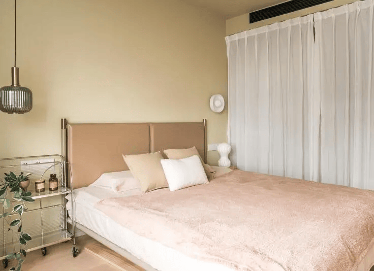 图片[9]-113㎡简约原木风住宅装修效果图-尊装网