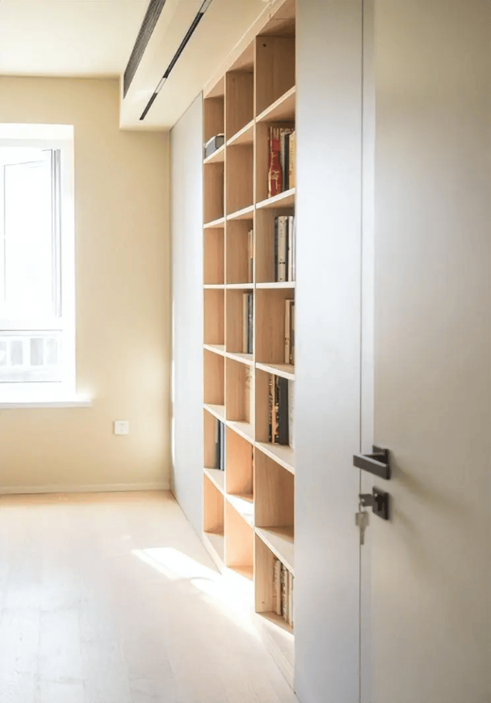 图片[12]-113㎡简约原木风住宅装修效果图-尊装网