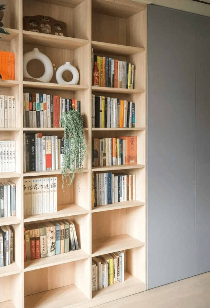 图片[13]-113㎡简约原木风住宅装修效果图-尊装网