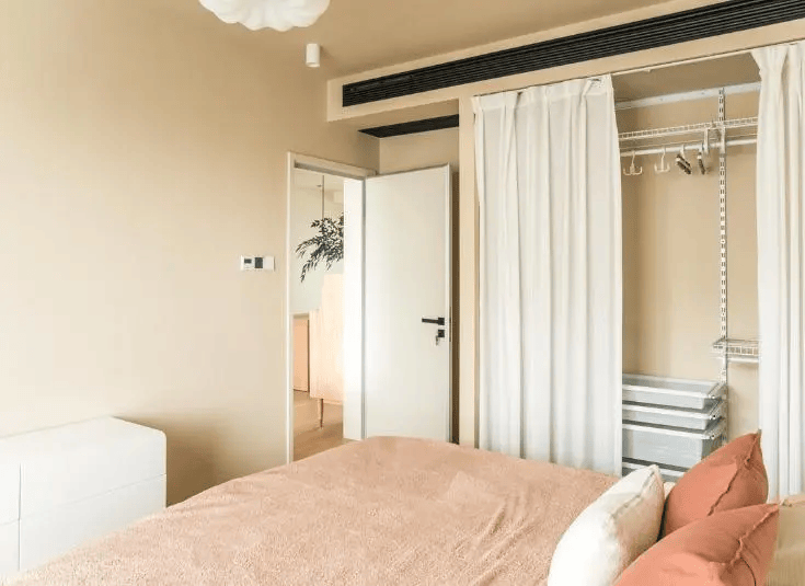 图片[16]-113㎡简约原木风住宅装修效果图-尊装网