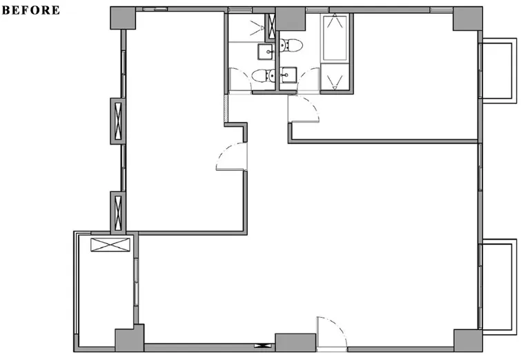 132㎡三口之家，干净轻松家装装修效果图-尊装网