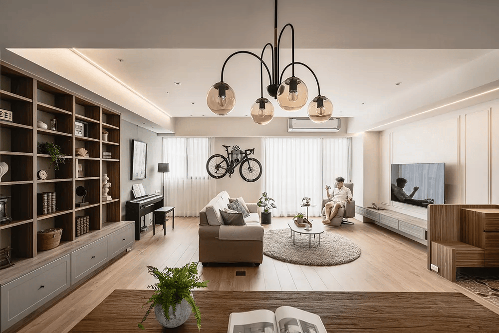 图片[6]-132㎡三口之家，干净轻松家装装修效果图-尊装网