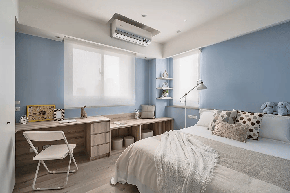 图片[12]-132㎡三口之家，干净轻松家装装修效果图-尊装网