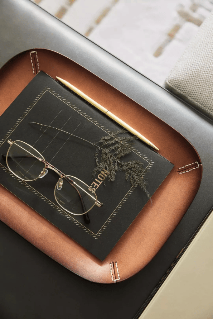 图片[5]-装修效果图 | 129㎡现代轻奢，自然舒适的中性色，华丽精致的档次-尊装网